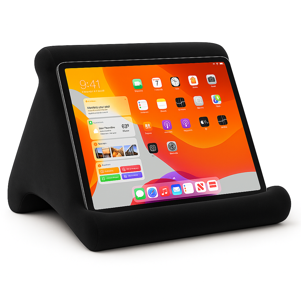 TabletPude (Sort) – Justerbar tablet holder