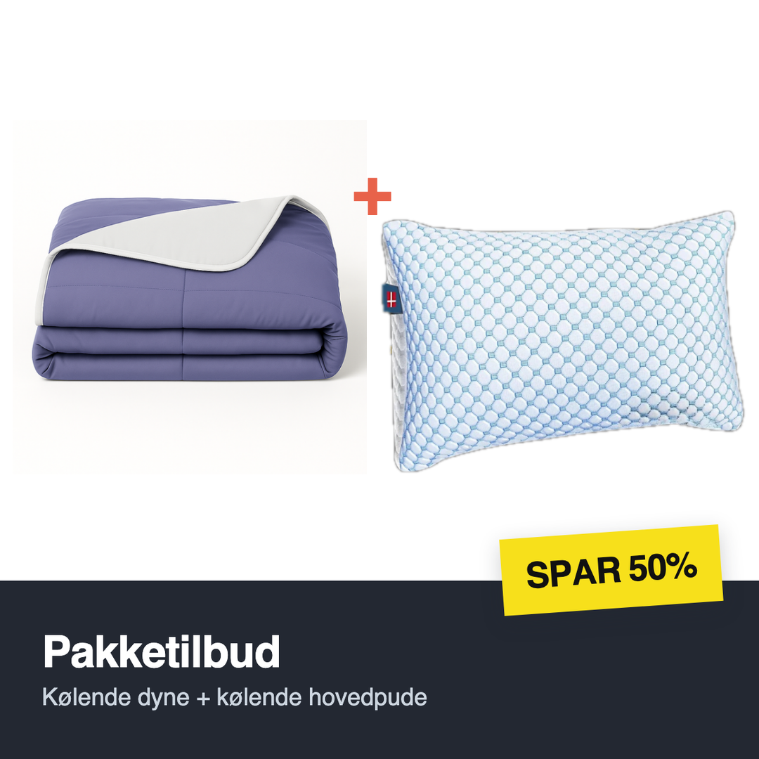 Kølende dyne- og pudesæt pakketilbud