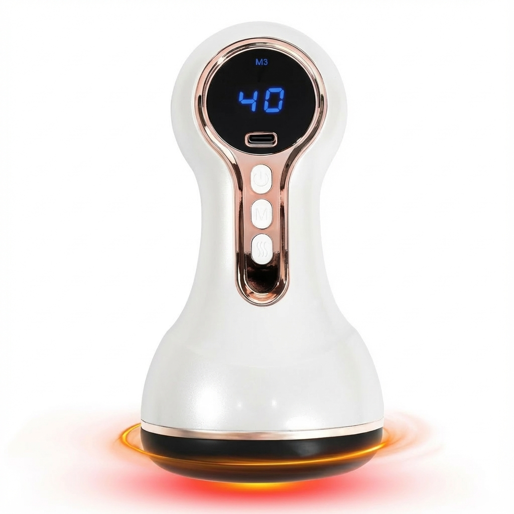 VibraStone - Massageapparat med Varme