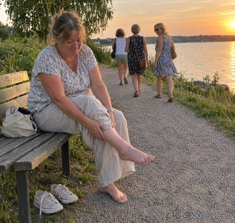 Du skjuler benene – og gåturen bliver kortere