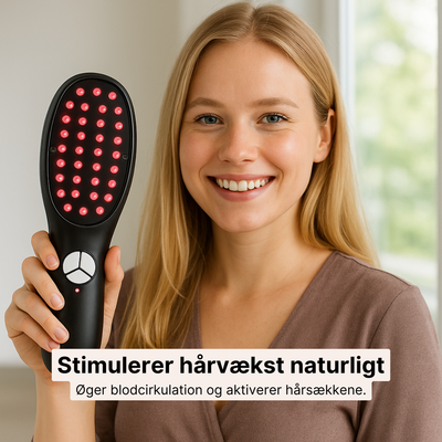 GrowBrush - 4-i-1 Terapeutisk Hårbørste