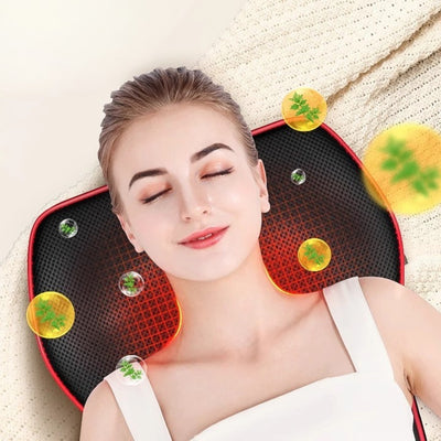 Cervikal massageapparat nakke talje ryg multifunktionel lændepude fuld krop elektrisk skulderpude