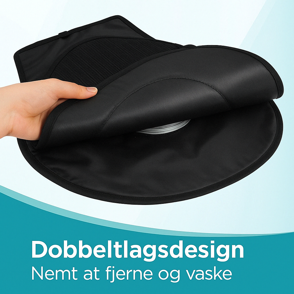 SpinComfort™ - Drejepude til bil og seng (Sort)