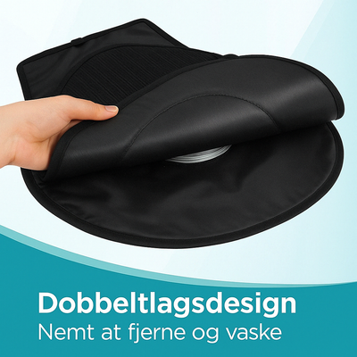 SpinComfort™ - Drejepude til bil og seng (Sort)