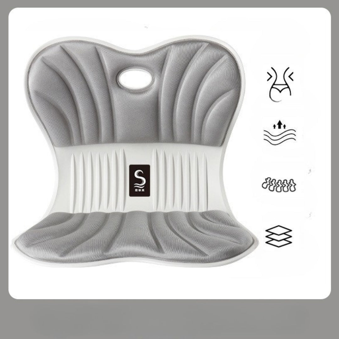 Kontor stillesiddende memory foam pude korrekt siddestilling pude i ét stykke petal waist chair artifact fart pude