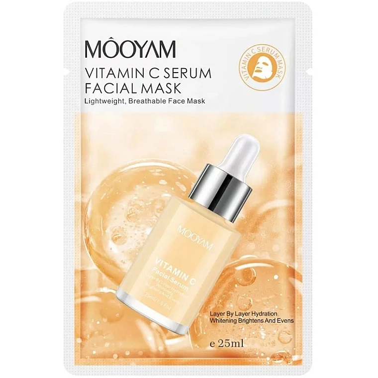 Ansigtsmaske med C-Vitamin Serum