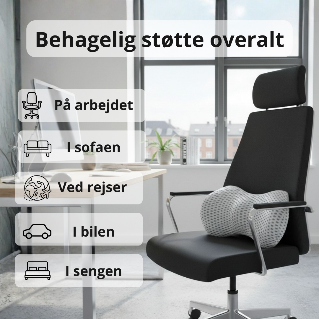 Lændepude – Støtte til lænden