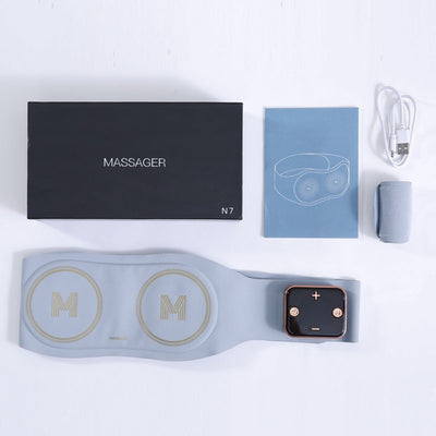 Massagebælte ems puls lændemassageapparat abdominal fedt fjernelse fitness instrument hjem abdominal massage instrument engros