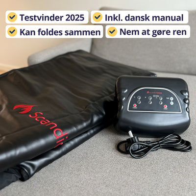 Infrarød Saunatæppe Pro (3-zoner)