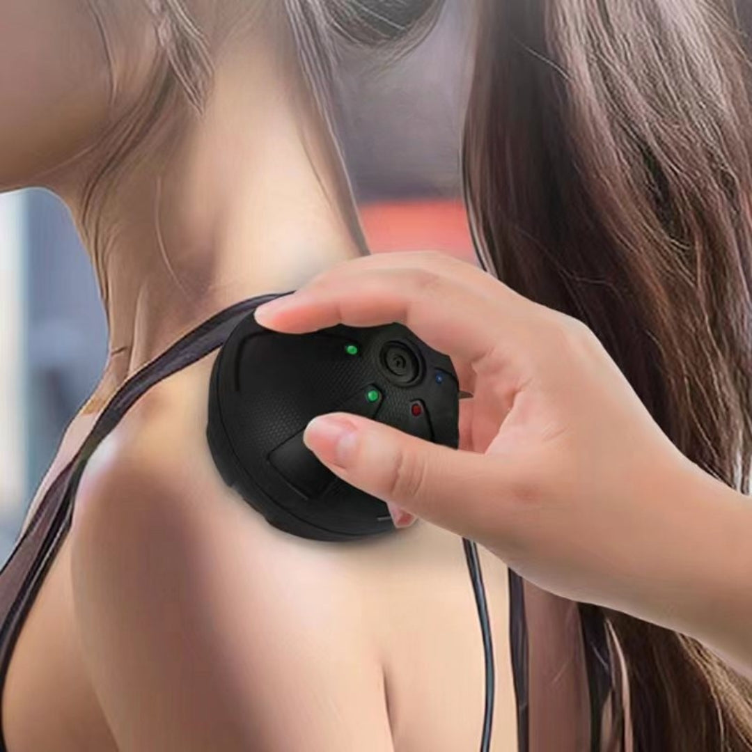Fysioterapiapparat bærbar vibrationsmassagebold afslapning muskelmassager fitness genopretning muskeltræthed vibrationer