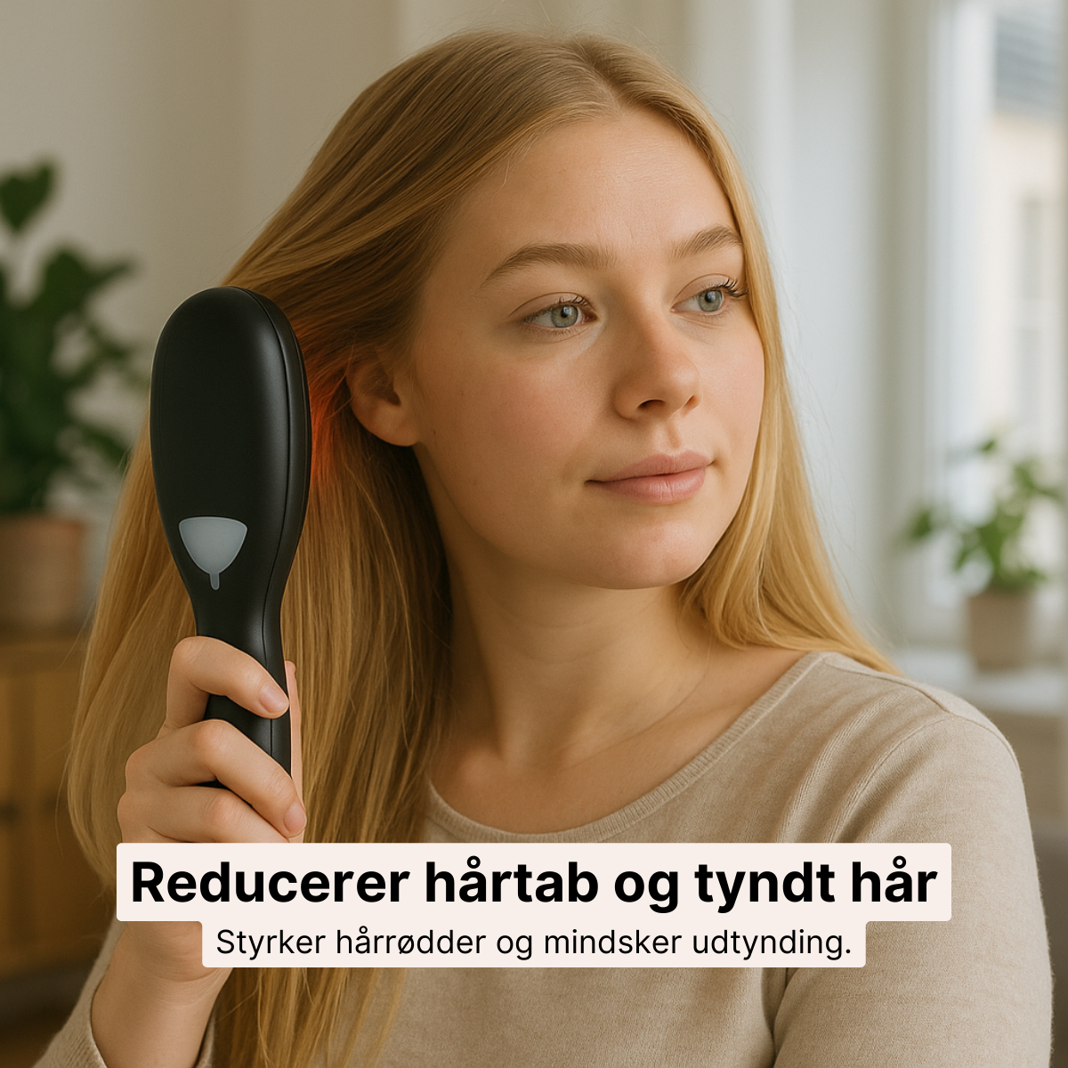 GrowBrush - 4-i-1 Terapeutisk Hårbørste
