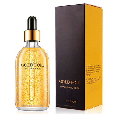 24k Guld Hyaluronsyre Nicotinamid Ansigtsserum – Anti-Aging, Ansigtsløftende, Collagenessens, Hudpleje, Hvidgørende Serum