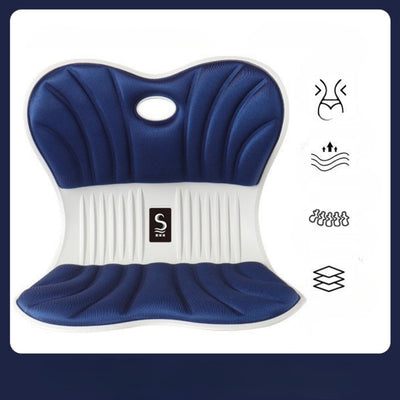 Kontor stillesiddende memory foam pude korrekt siddestilling pude i ét stykke petal waist chair artifact fart pude