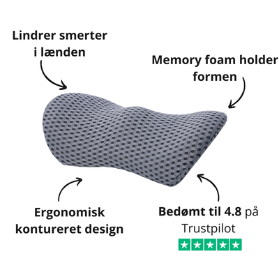 Lændepude – Støtte til lænden