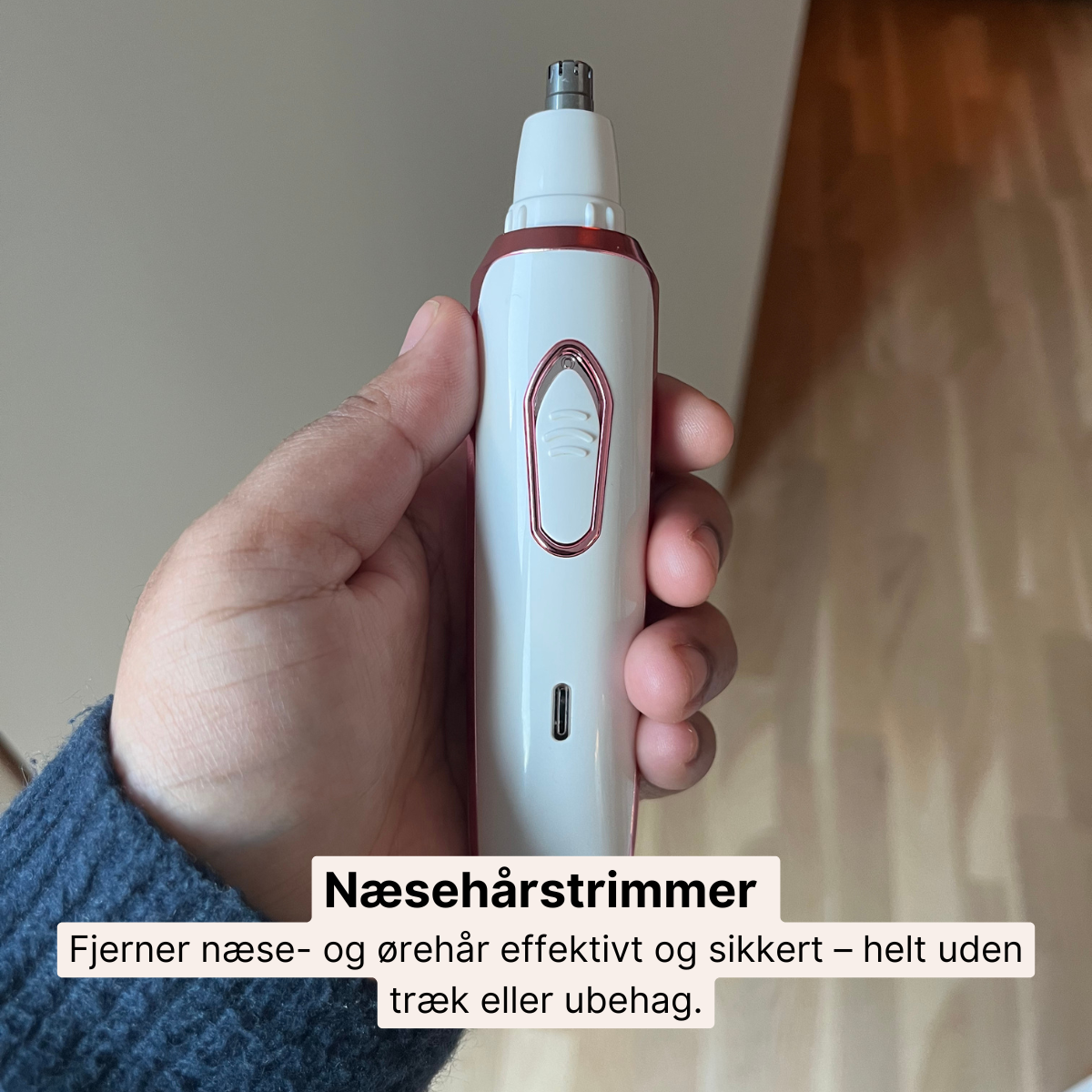 GlowTrim – 4-i-1 Hårfjerner med LED og Udskiftelige Hoveder