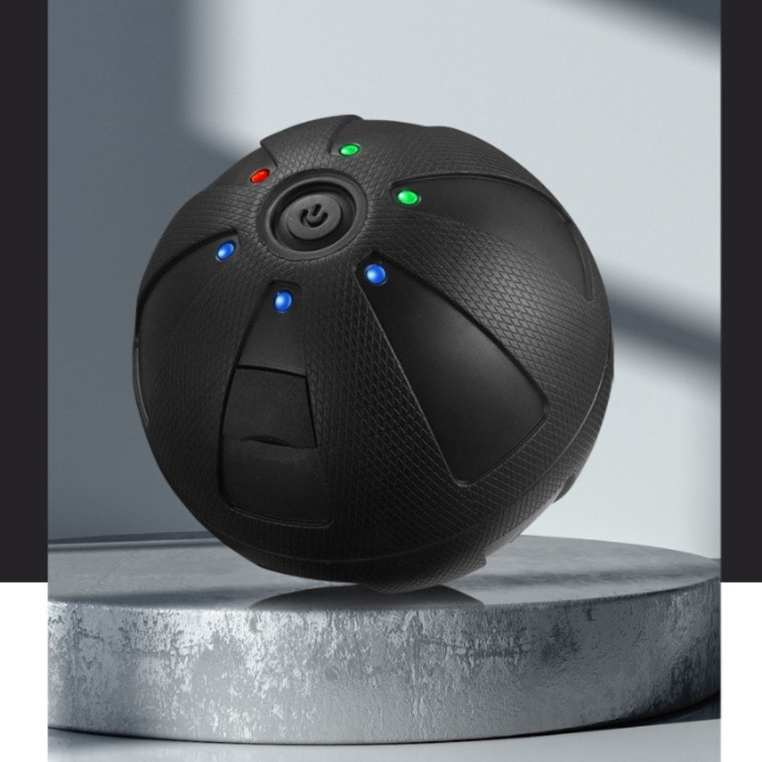 Fysioterapiapparat bærbar vibrationsmassagebold afslapning muskelmassager fitness genopretning muskeltræthed vibrationer