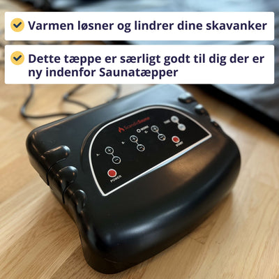 Infrarød Saunatæppe Pro (3-zoner)