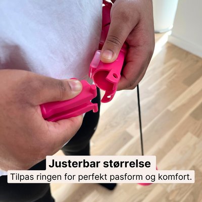 Vibrationstræner + Justerbar hulahopring med vægt (PAKKETILBUD)