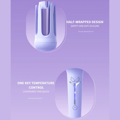 Automatisk krøllejern 32 mm Big Roll Anion Ceramic curler 4-trins justerbar hurtig opvarmning mode styling værktøj