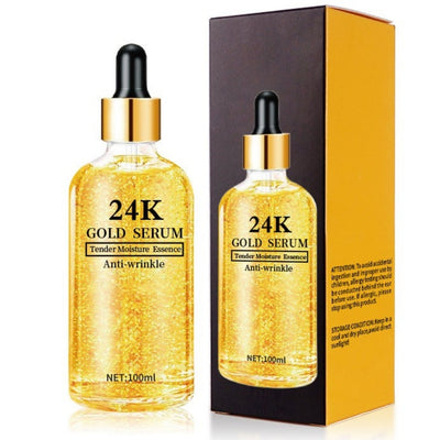 24k Guld Hyaluronsyre Nicotinamid Ansigtsserum – Anti-Aging, Ansigtsløftende, Collagenessens, Hudpleje, Hvidgørende Serum