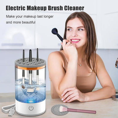 Automatisk Makeup Børsterenser USB Direkte Tilslutning Doven Elektrisk Rensebørste Automatisk Børstevasker Hurtigtørrende Værktøj
