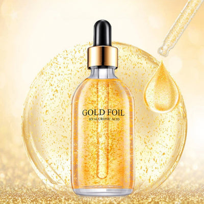 24k Guld Hyaluronsyre Nicotinamid Ansigtsserum – Anti-Aging, Ansigtsløftende, Collagenessens, Hudpleje, Hvidgørende Serum