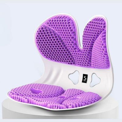 Kontor stillesiddende memory foam pude korrekt siddestilling pude i ét stykke petal waist chair artifact fart pude