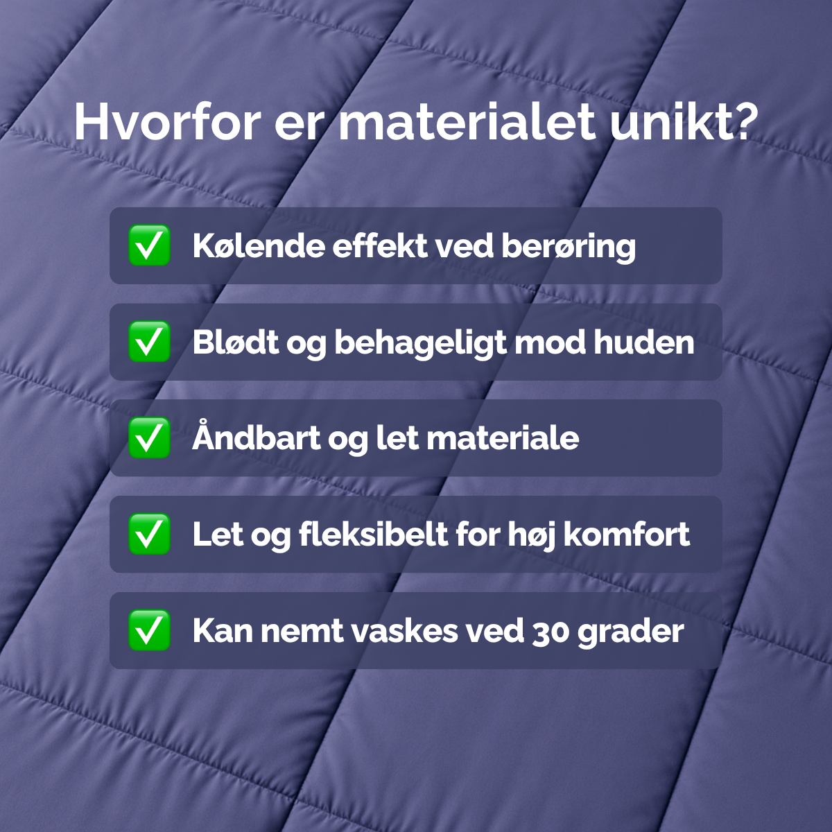 Kølende Dyne- og Pudesæt (PAKKETILBUD)