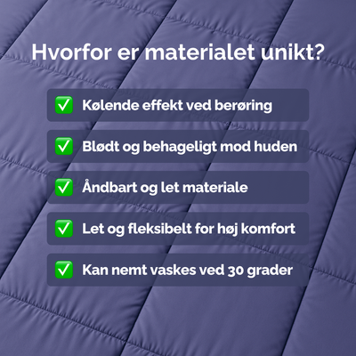 Kølende Dyne- og Pudesæt (PAKKETILBUD)