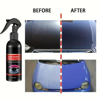 Ultimat Nano Keramisk Behandling Spray - Ultimativ Bilmaling Beskyttelse & Hydrofob Glasbehandling, Keramisk Behandling Til Biler, Vandtæt