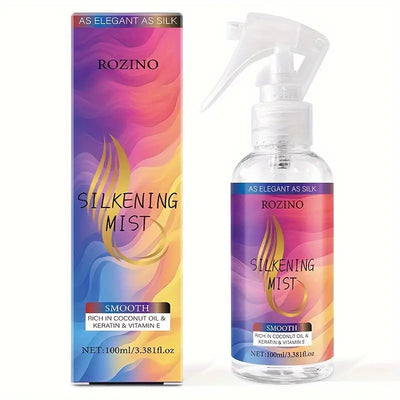 100 Ml Hårglatt Spray, En Must-Have Til Kvinder, Giver Blødt Dybdt Næringsgivende, Tilbyder Dybdt Pleje Som En Hårmaske, En Flaske Spray Lader Dig Nyde I Silkefølende Hår, En Essentiel Gave Til Ferie