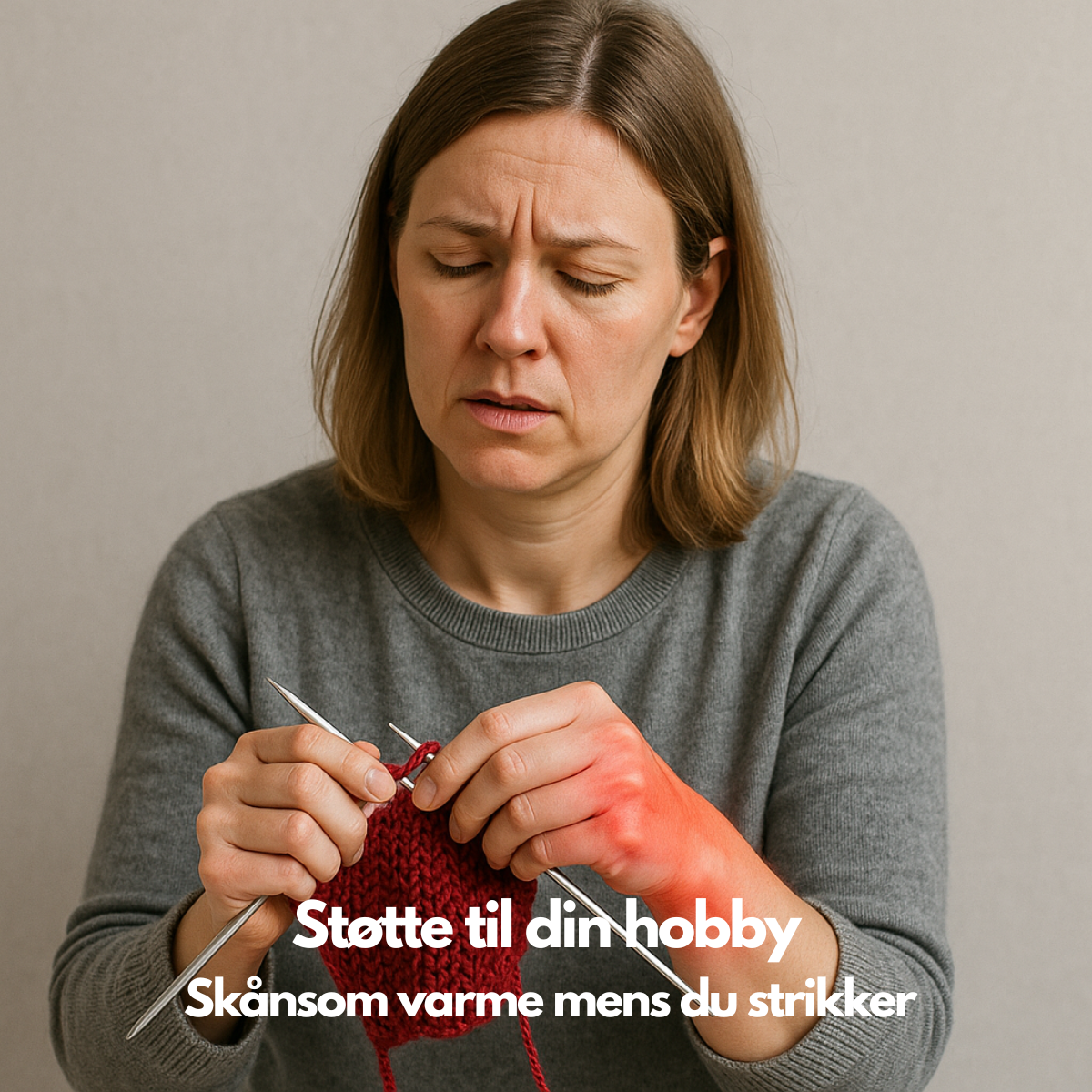 Håndledsstøtte med varme – lindrer og støtter i hverdagen