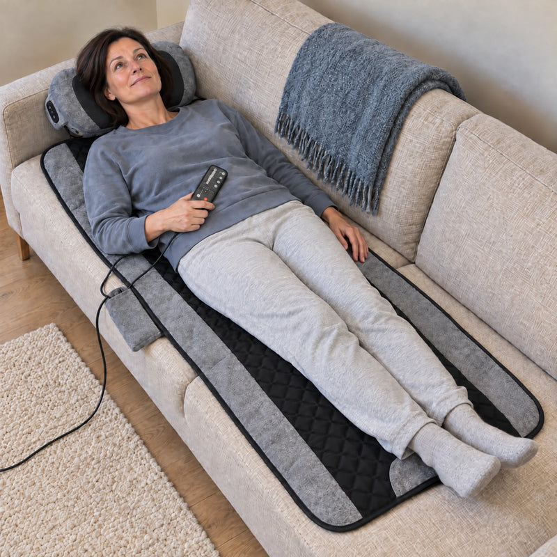 På sofaen