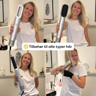AirStyle Pro Multi-Styler - 6-i-1 AirStyler – Professionel hårstyler med ion-teknologi