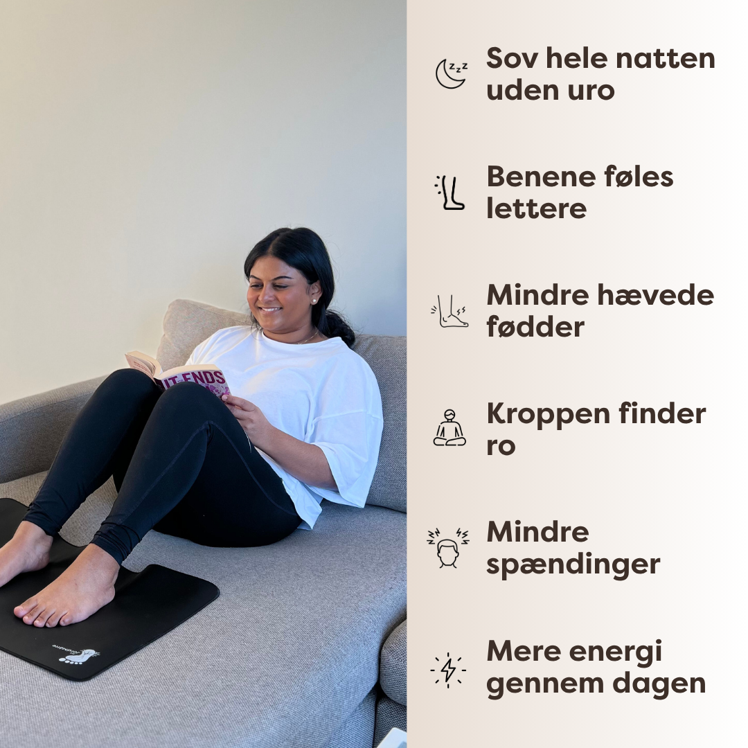 AVA Jordmåtte – Bedre søvn, mindre smerte i ben og fødder