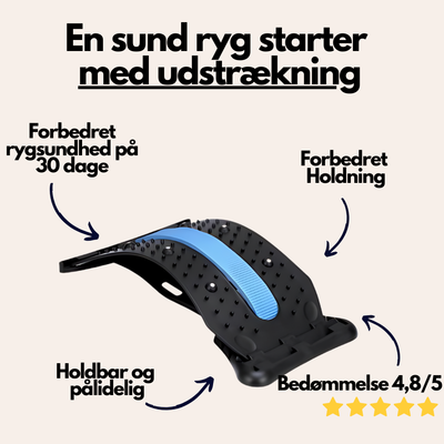 FlexiSpine Pro™ – Effektiv Smertelindring og Afslapning for Din Ryg, Brug Den Overalt