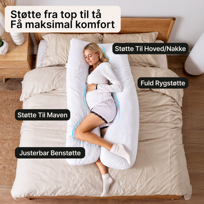 Graviditetspude - Komfortabel og ergonomisk afslapning