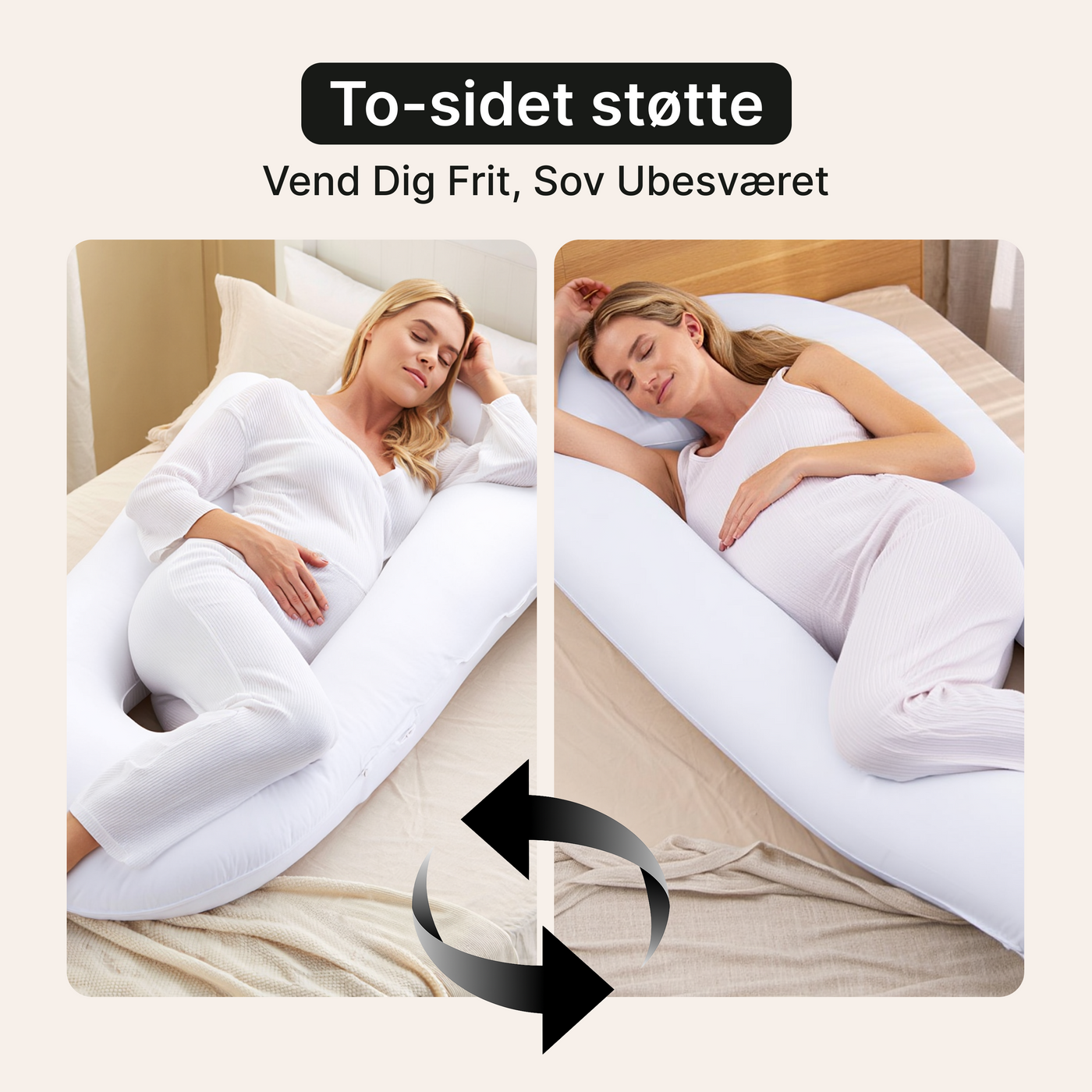 Graviditetspude - Komfortabel og ergonomisk afslapning