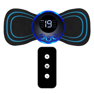 Intelligent puls mini cervikal massageapparat massageplaster bærbar afslapningsplaster fuld krop sener afslapning
