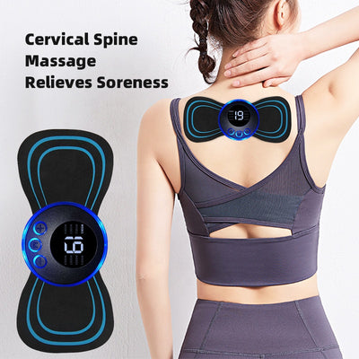 Intelligent puls mini cervikal massageapparat massageplaster bærbar afslapningsplaster fuld krop sener afslapning