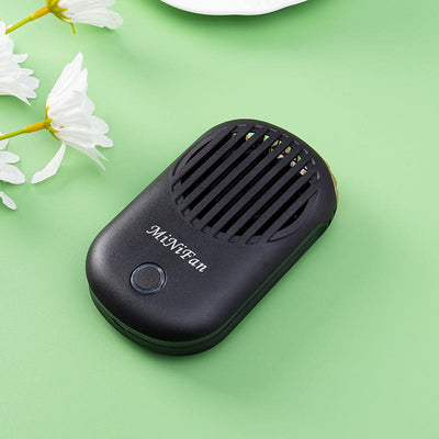 Blæseløs ventilator, aircondition, hurtig tørring af silkeøjenvippeforlængelse, bærbar USB mini-ventilator, farvet øjenvippeventilator.