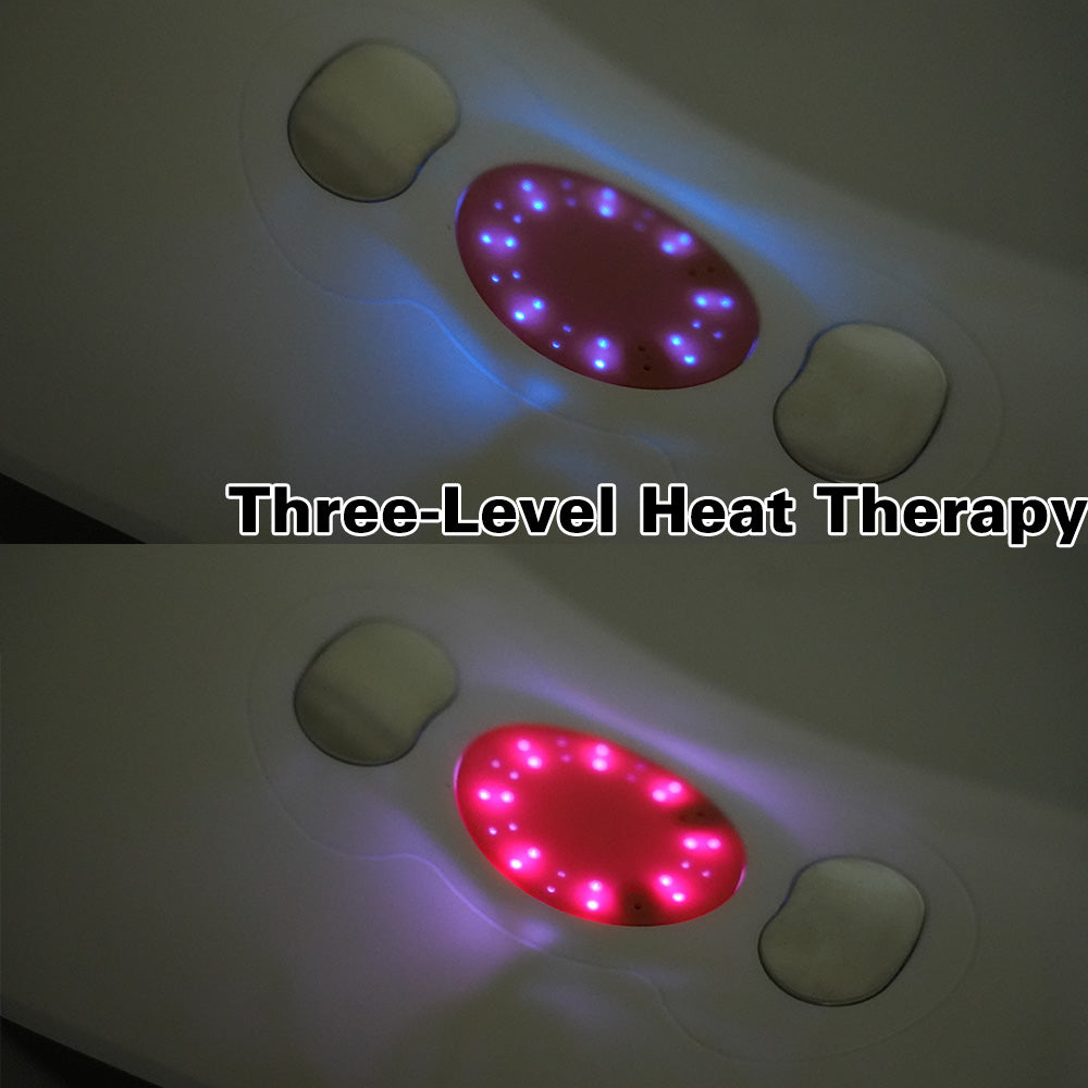 Elektrisk varmefunktion med justerbar intensitet Lumbal Traction Device Waist Back Massager