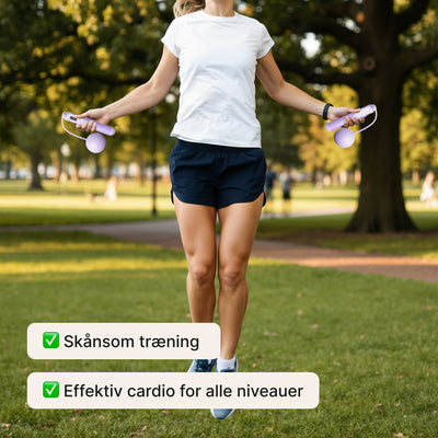 SmartRope – Trådløst sjippetov med tæller