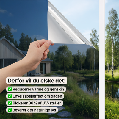 Vinduesfilm – Solafskærmning og privatliv