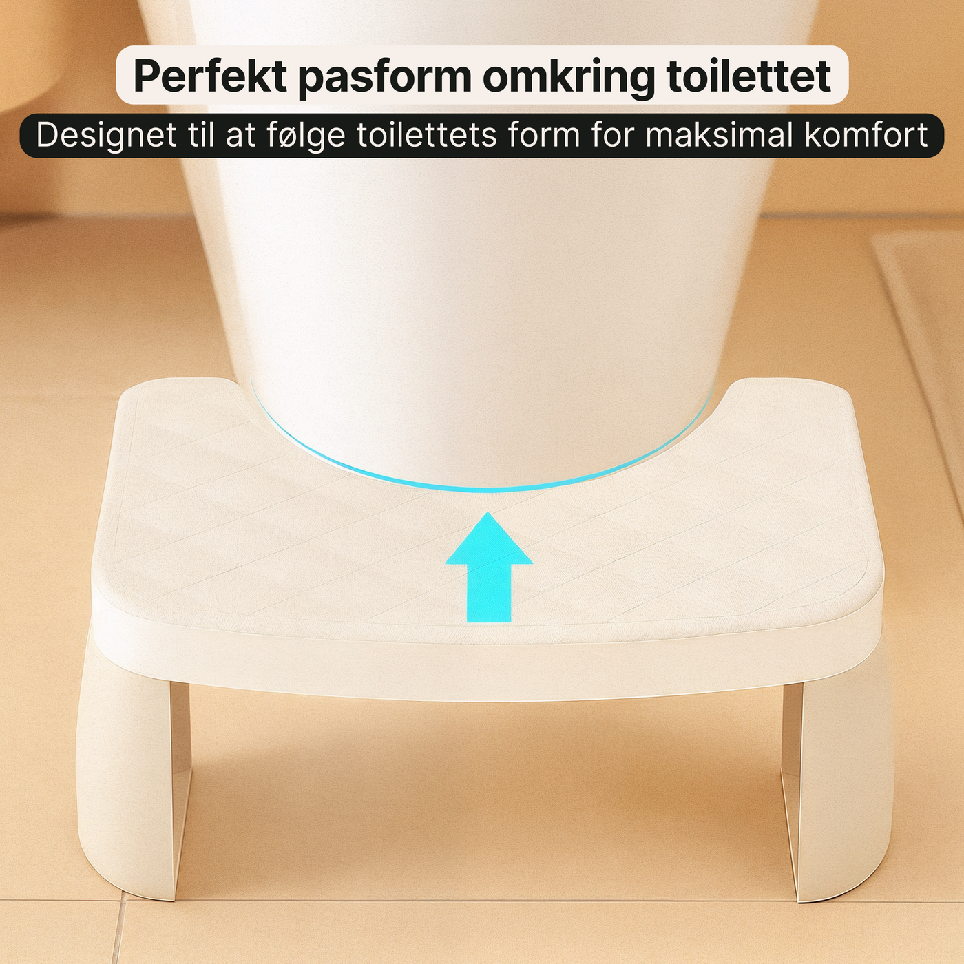 Toilet skammel – For bedre siddestilling