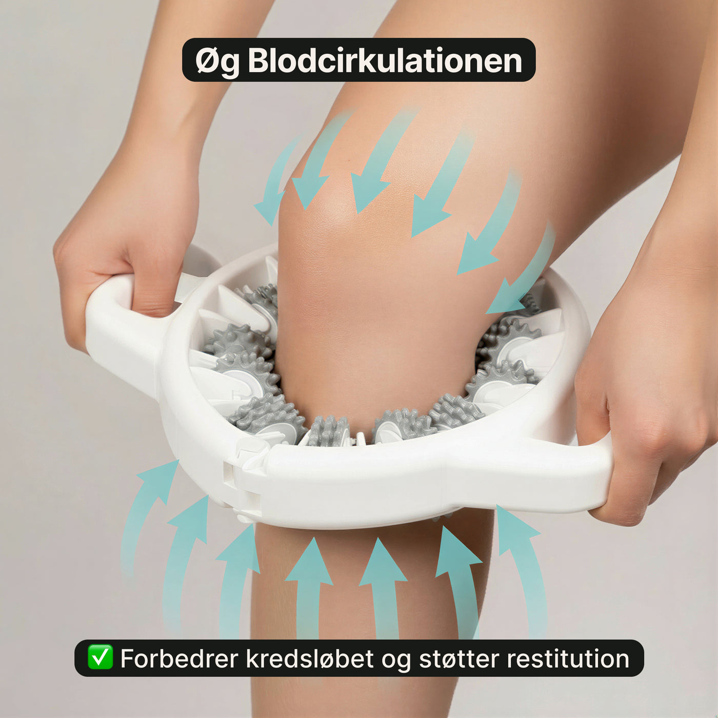 RollAway – Massageapparat til ben