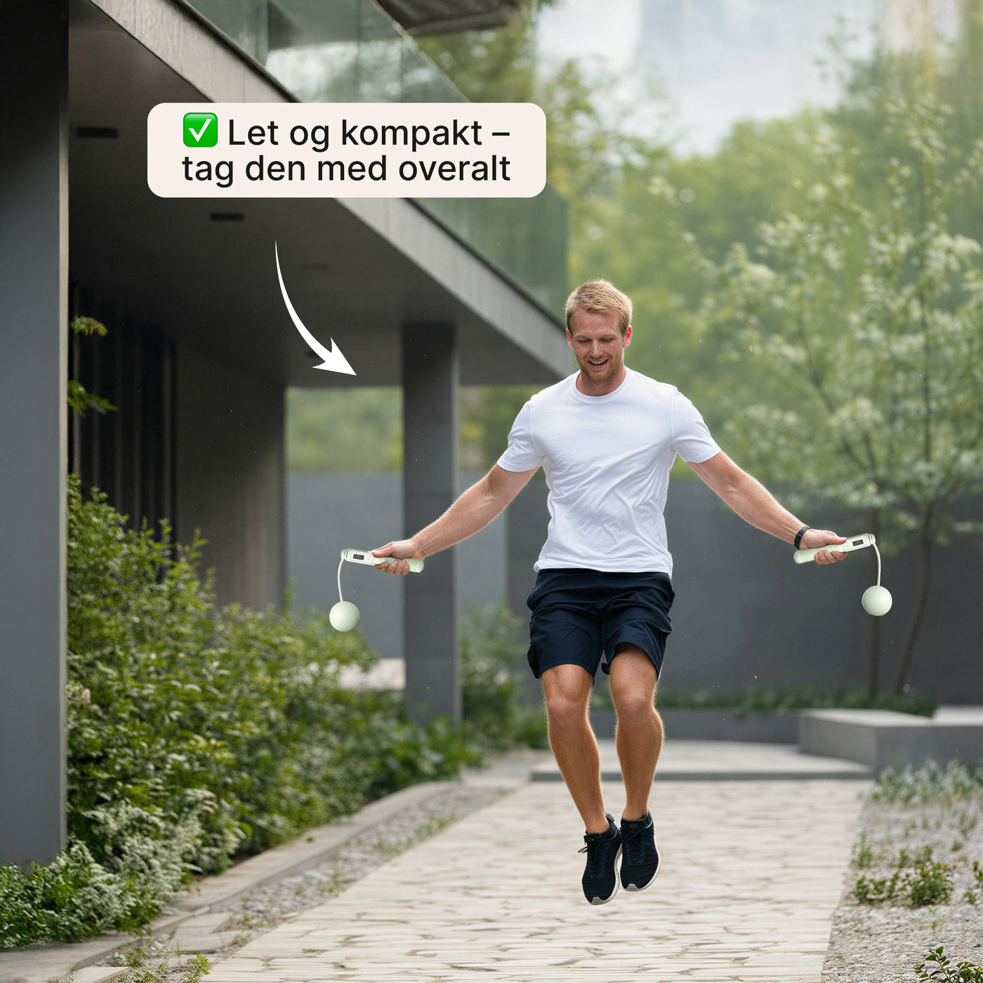 SmartRope – Trådløst sjippetov med tæller