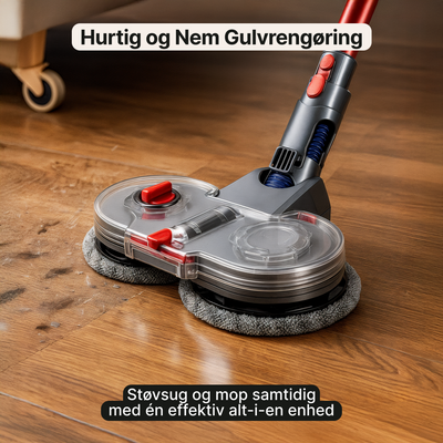Moppehoved til Dyson – Støvsugning og gulvvask i ét