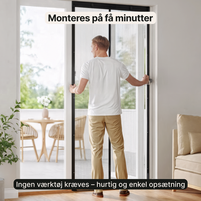 Magnetisk skærmdør – Holder insekter ude