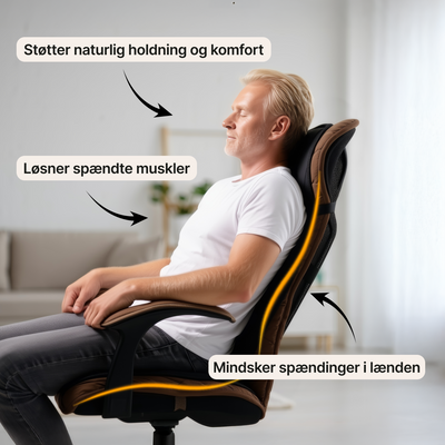 Massagestol med varme